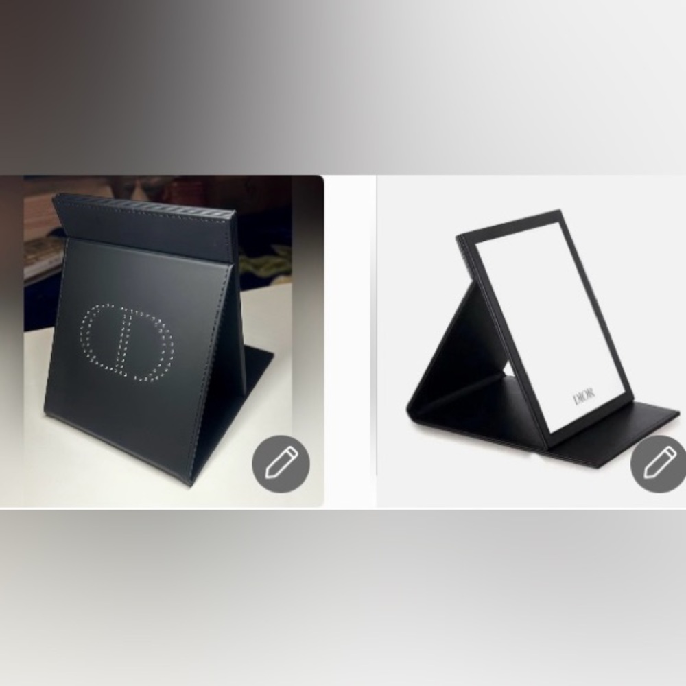 Dior Black Foldable Mirror GWP